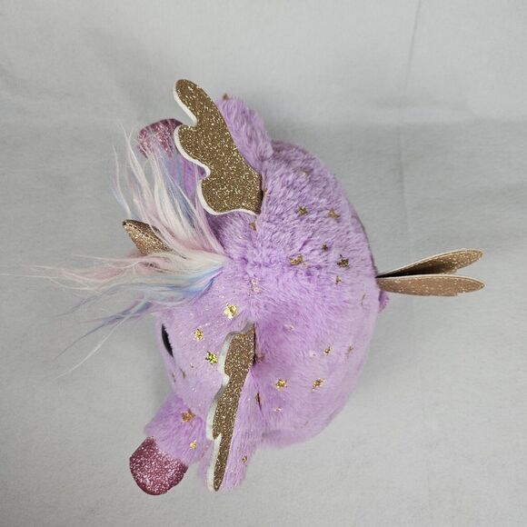 Rainbocorns Sequin Reindeer Deery Queen Stuffed Animal 10” Plush Wings Birthday - Picture 10 of 15